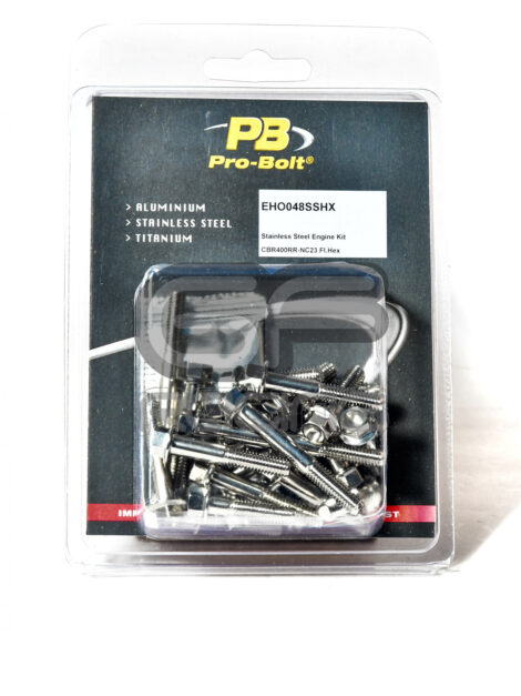 Pro Bolt PB CBR400 NC23 Stainless Engine Bolt Kit EHO048SSHX